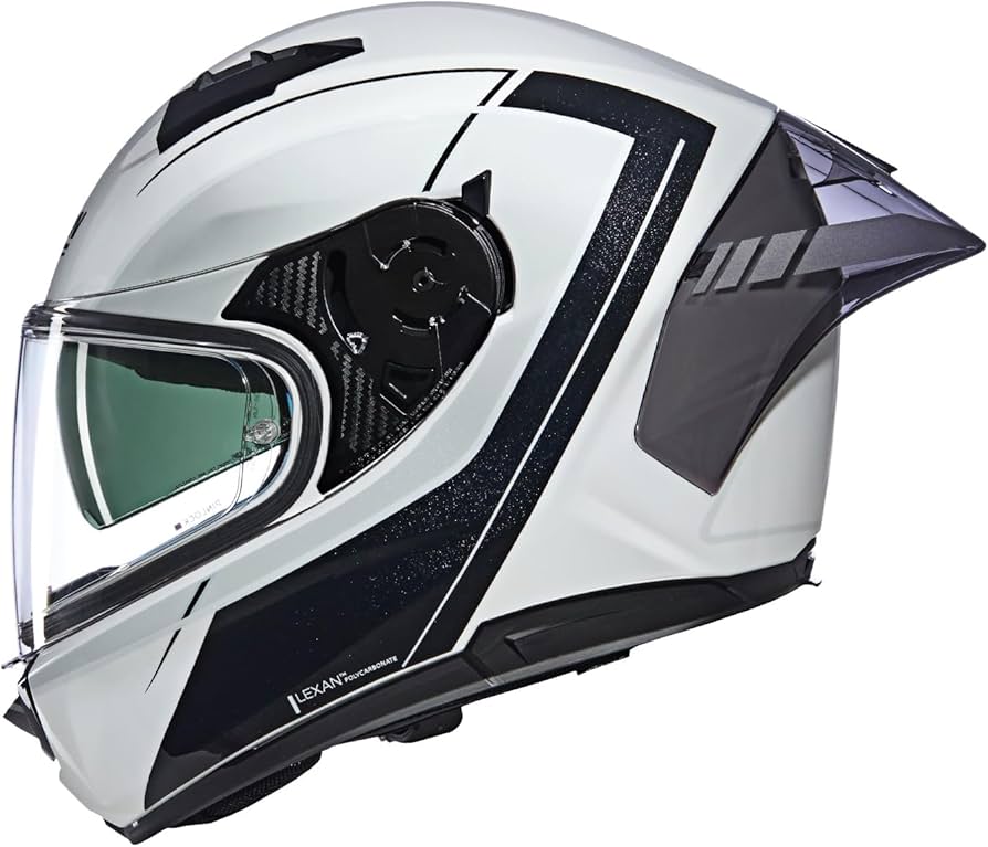 ノーラン ヘルメット　フルフェイス N60-6 ホワイト ブラック　Mサイズ Amazon.co.jp: NOLAN(ノーラン) バイク ヘルメット フルフェイス N60-6