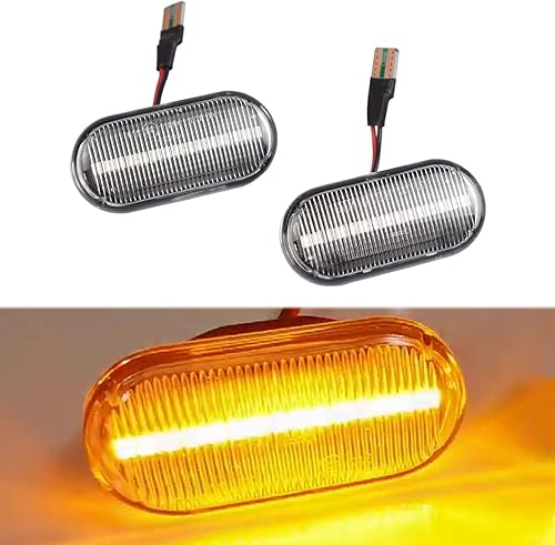 2 unids dinámicas LED luces de marcador lateral 12 V fluye luz de señal de giro montaje para Nissan Qashqai J10 Micra C Frontier D40 Navara Versa