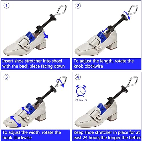 Vista 5 de Par de zapatos profesionales de 4 vías, estirador de zapatos para hombres o mujeres