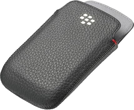 BlackBerry for Leather Pocket for BlackBerry Bold 9790 - Black/Black