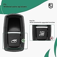 Vista 3 de YHTAUTO Interruptor de elevalunas eléctrico delantero o trasero de repuesto para Porsche Cayenne, 911, Panamera, Cayman, 4 pines, interruptor