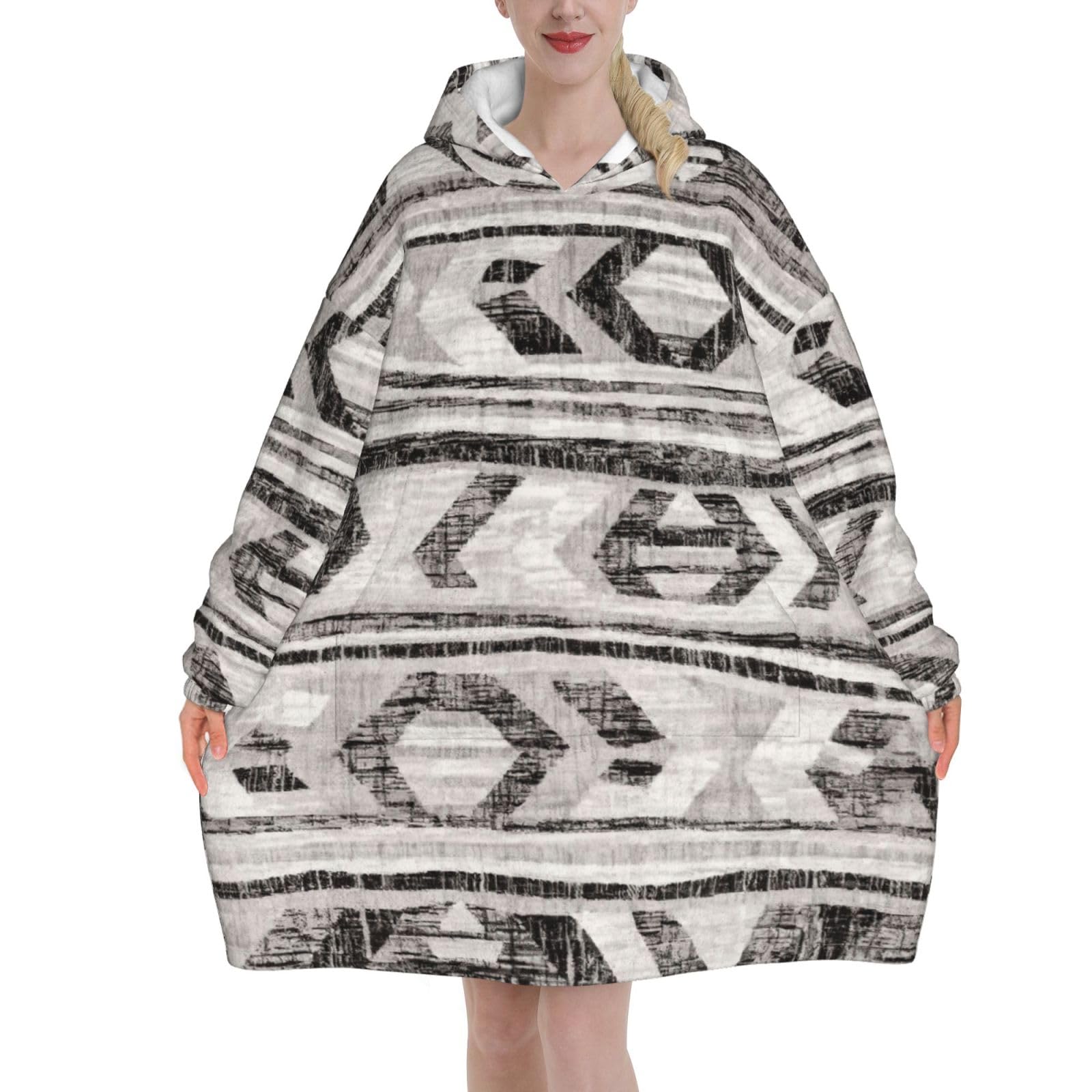 Couverture à capuche anti-froid pour ne plus frissonner à la maison - 8