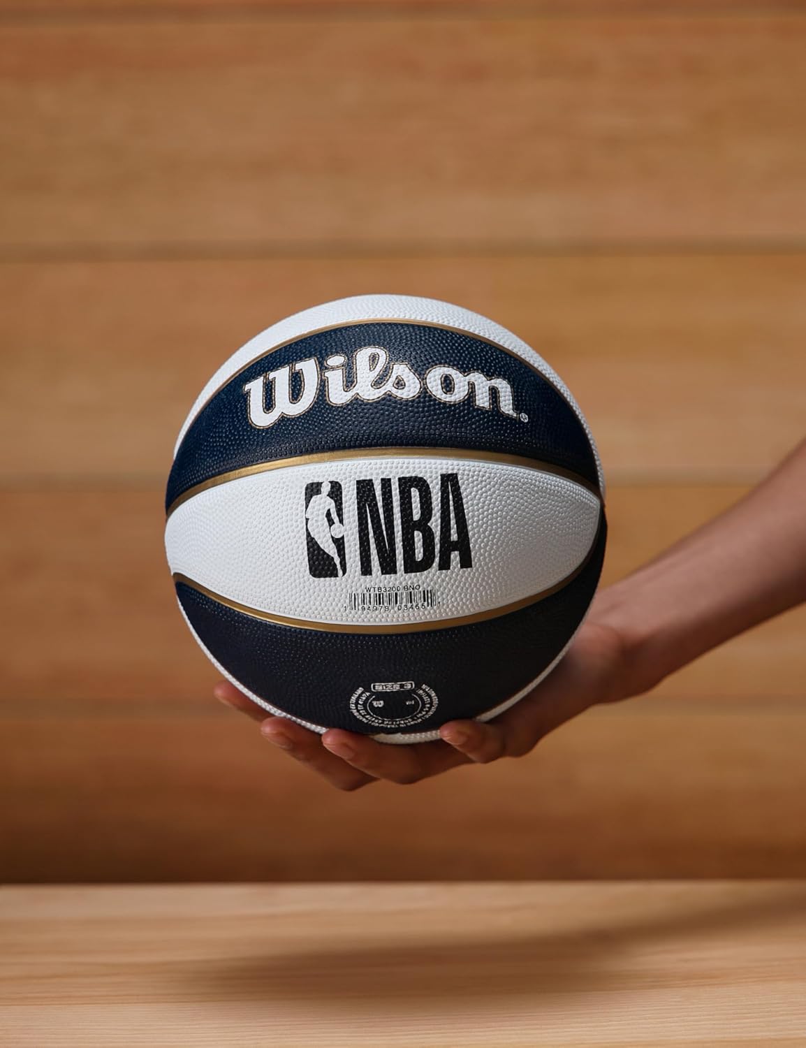 WILSON NBA Team Retro Mini Basketballs - Mini Size - 3" image 2