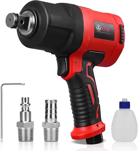 XIIW 3/4 Inch Air Impact Gun, Max Nut-busting Torque 1950