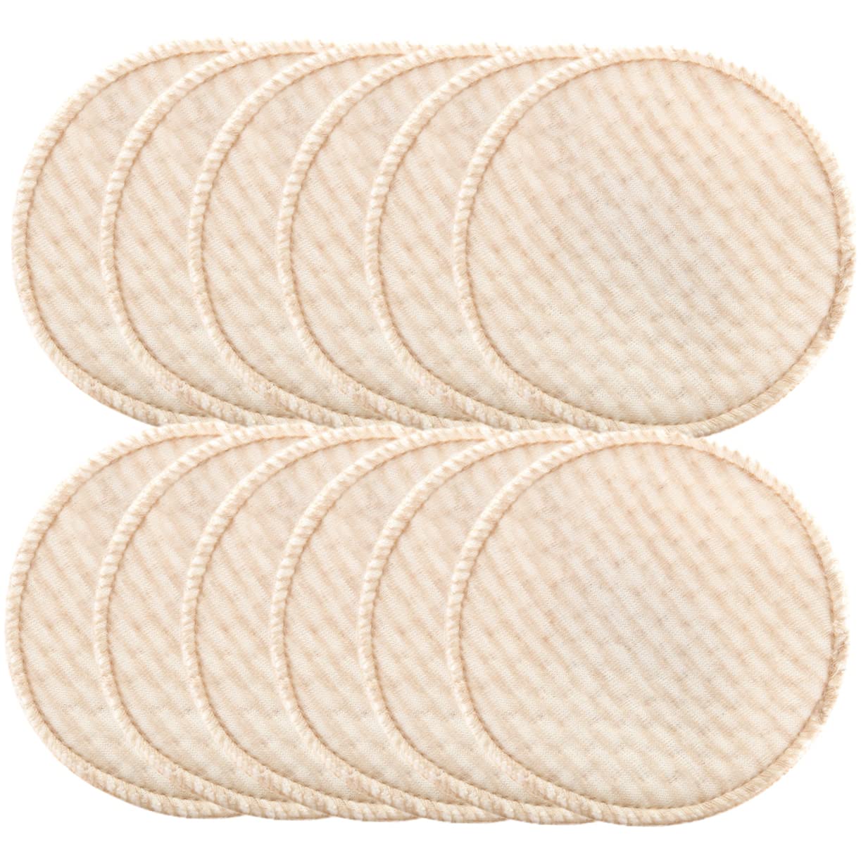 BESPORTBLE Breastfeeding Pads for Leaking 12 Pack Washable Nursing Pads Soft Comfortable for Galactorrhea