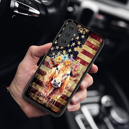 Miniatura 6 de Funda diseñada para Galaxy S24 FE, tarjetero para tarjetas de crédito, protección híbrida de doble capa a prueba de golpes con función de atril para