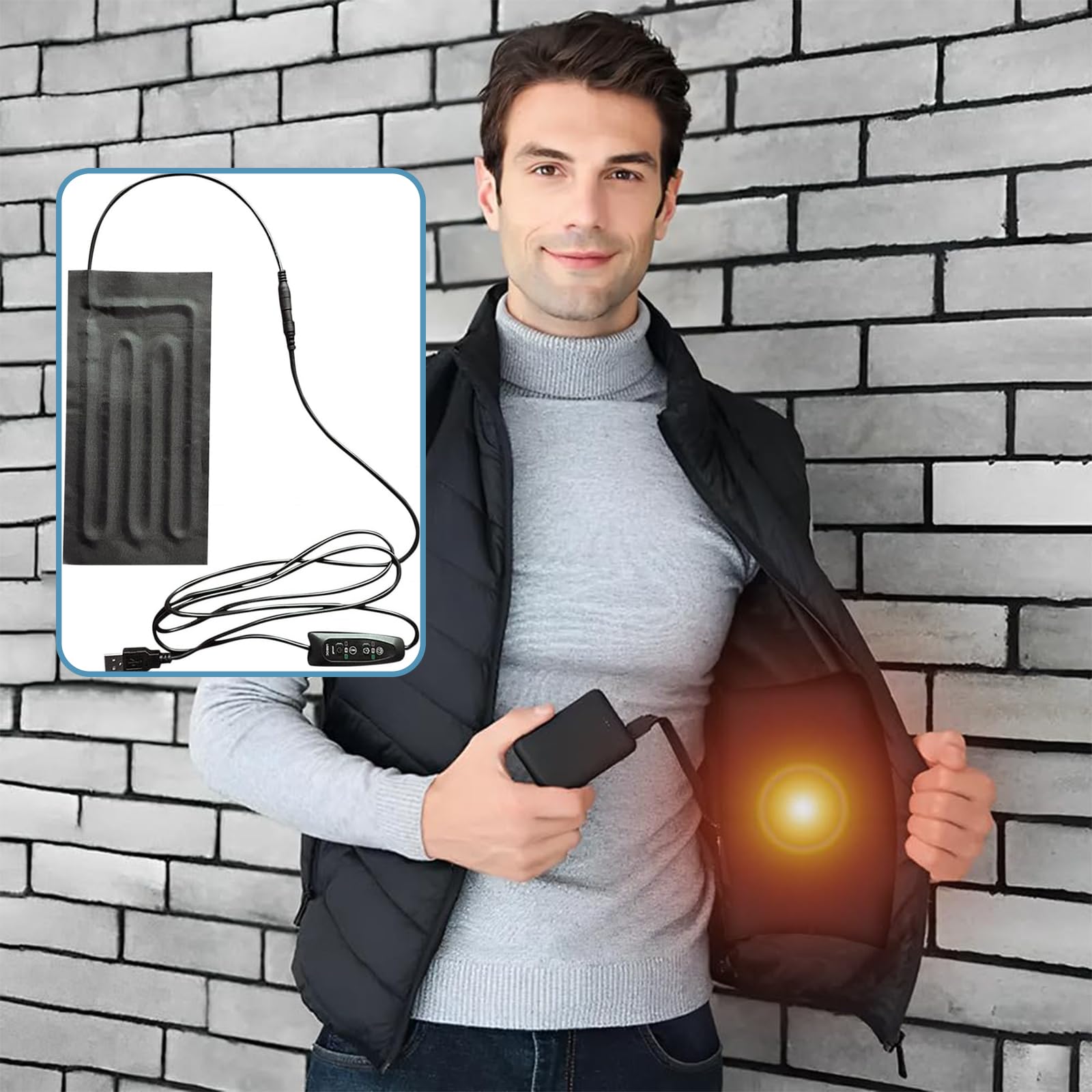 Amazon | OptiPro USBヒーター ヒートパッド 防水 過熱保護 パッド