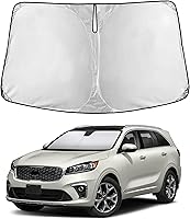 Vista 70 de EcoNour Parasol para Subaru Crosstrek 2013-2015 2016 2017, visera solar para parabrisas delantero y ventana, bloqueador de calor UV y protector