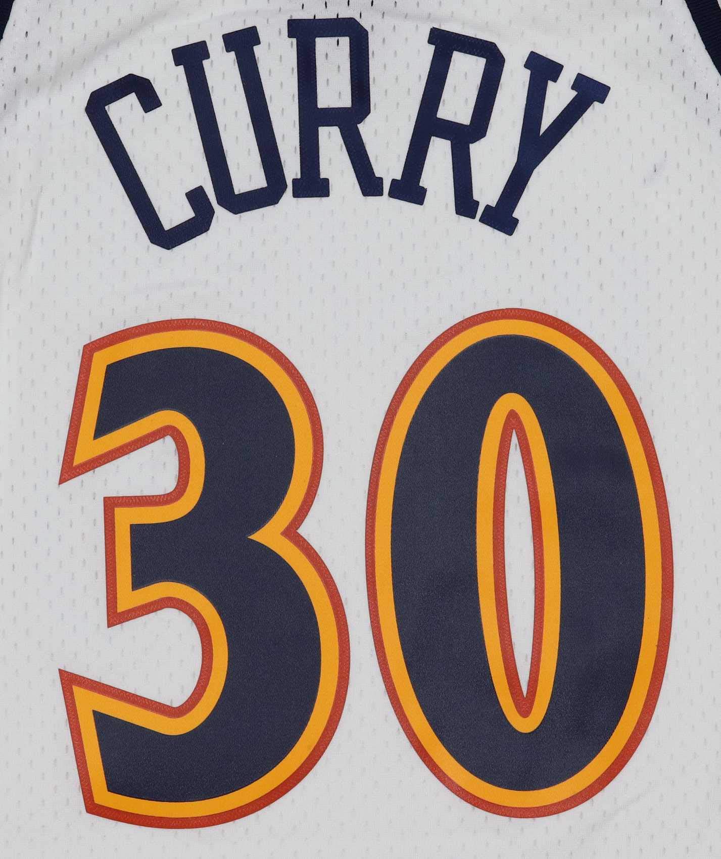 Mitchell & Ness Classic Swingman #30 Stephen Curry Basketballtrikot Herren weiß/rot, L