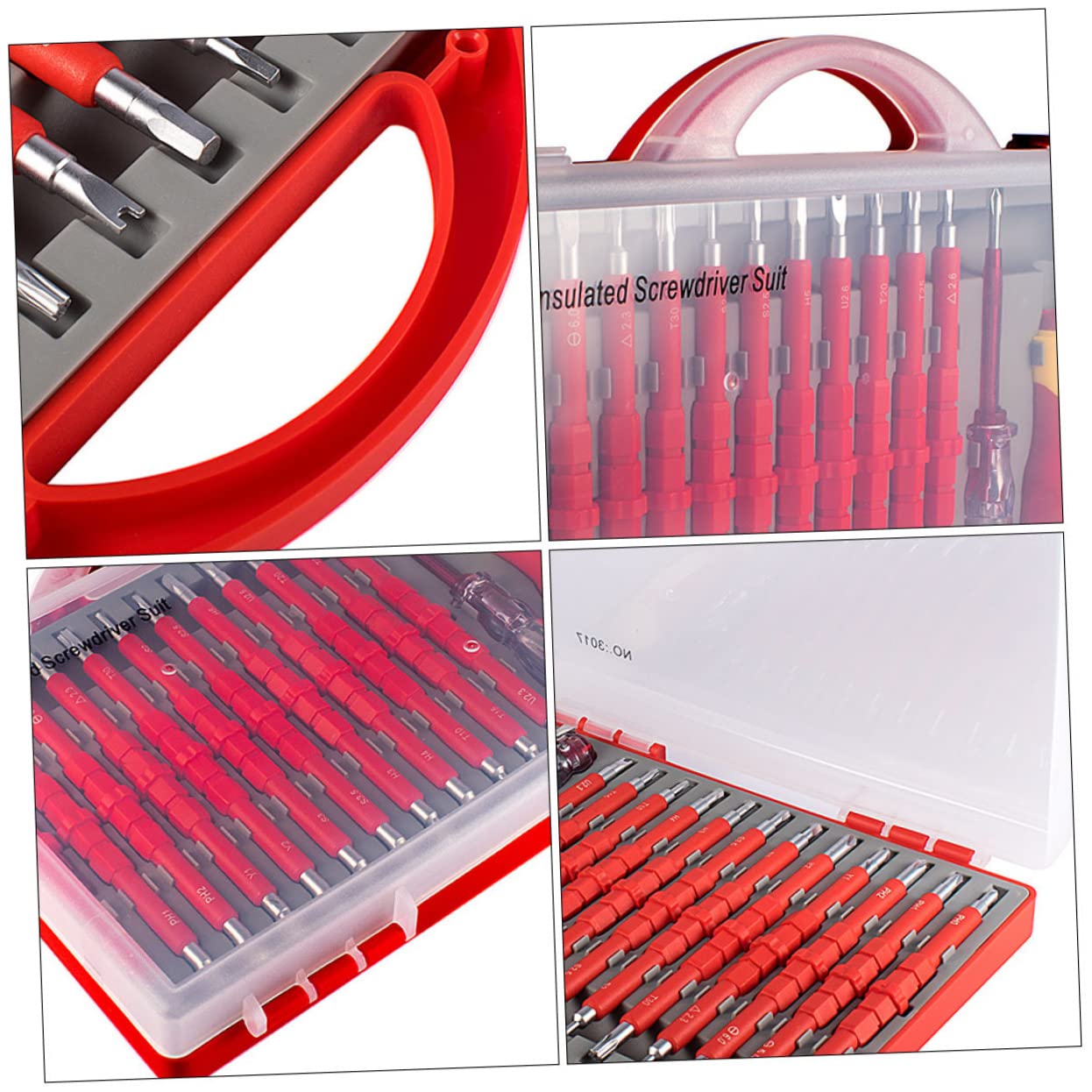 Holibanna 1 Set Di Cacciaviti A Taglio Cacciaviti Isolati Kit Di Cacciaviti Per Elettricisti Strumento Di Manutenzione Per Elettricisti Cacciavite Antiscivolo Strumento Per