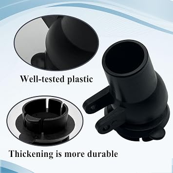GW9012 Pool Cleaner Swivel Kit Assembly, Black
