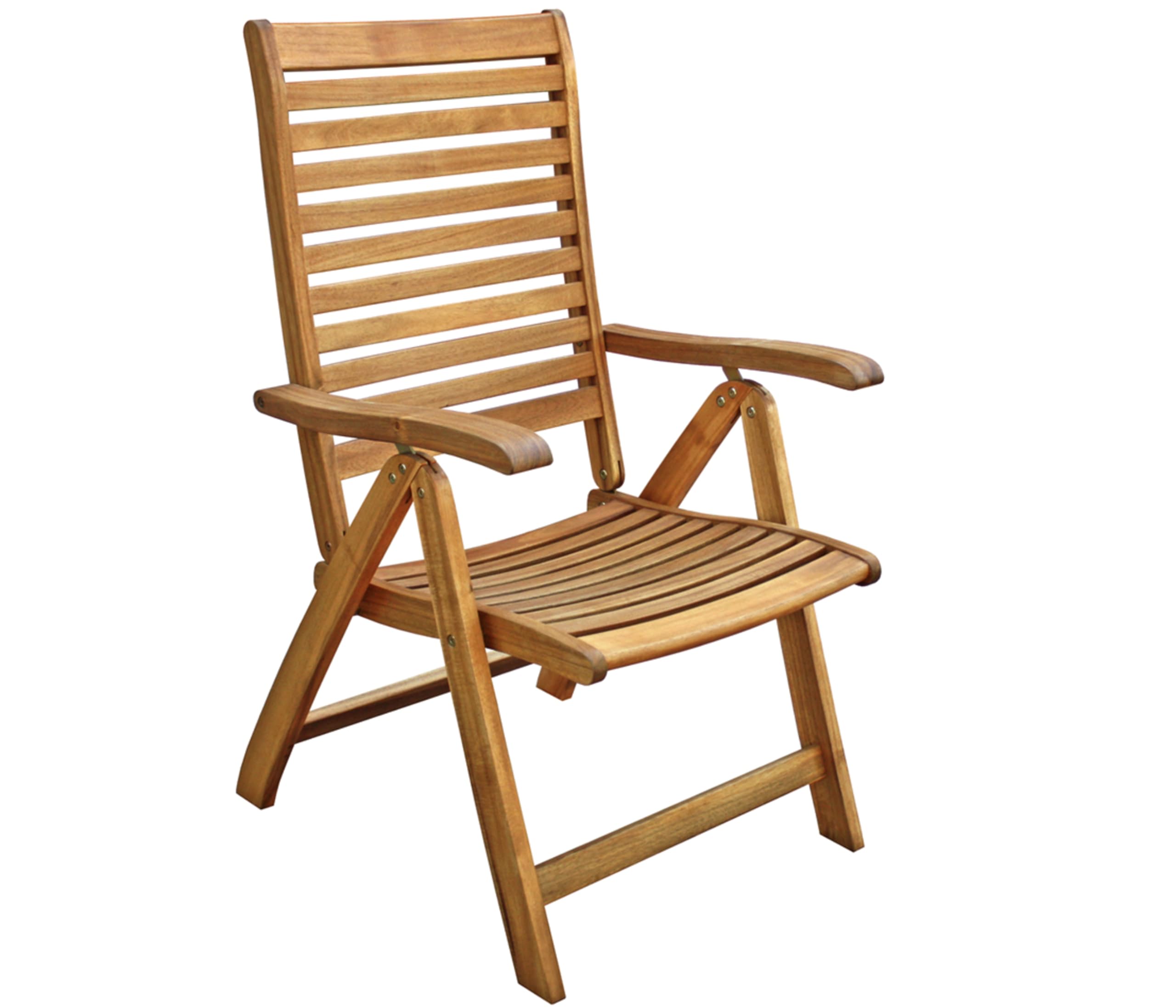 Dehner Klappsessel Macao, ca. 106 x 62.5 x 67 cm, aus FSC® - zertifiziertem Akazienholz, natur