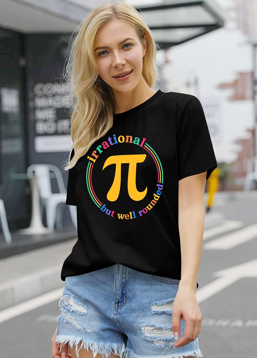 Pi Day Shirt for Women: Happy Pi Day Shirts Funny Math Teacher T Shirts Pi Day Gifts Tops - Image 5
