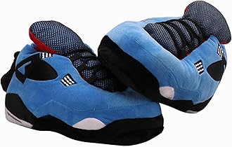 Warm Plush Sneaker Slippers, Trendy Anti-Slip Furry Soft House Shoes Fluffy Unisex Comfy Home Slides One Size Fits Most Indoor Outdoor