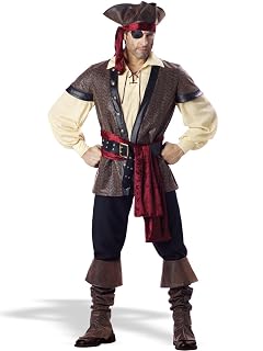 InCharacter Costumes Mens Rustic Pirate