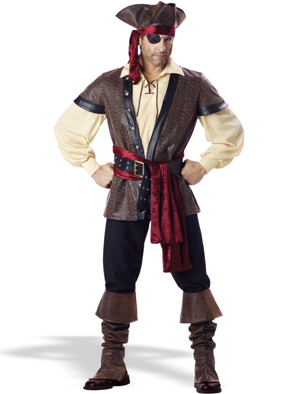 InCharacter Costumes Mens Rustic Pirate