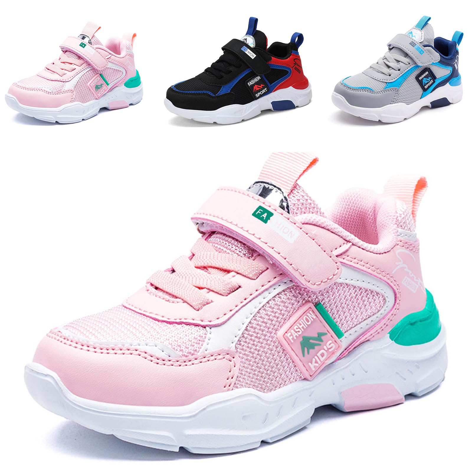 Scarpe Bambino Scarpe da Ginnastica Bambino Anti Scivolo Scarpe Sportive Bambini Traspirante Bambina Bambino Scarpe Leggero Ragazze Ragazzi Sportive 26EU-37EU