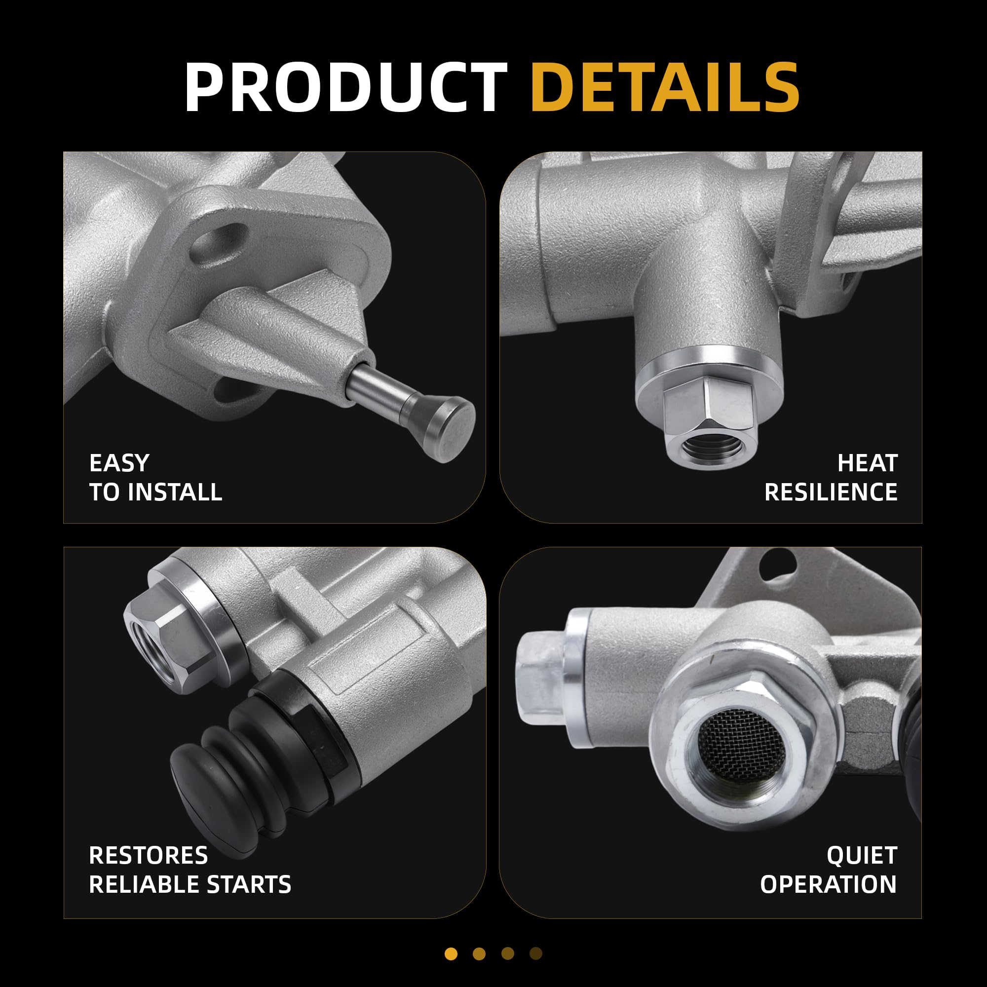 Amazon.com: JAVOUKA 3936316 Diesel Fuel Lift Pump Kit with Line