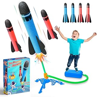 HappyGoLucky Kick Rocket, Outdoor Toy for Children