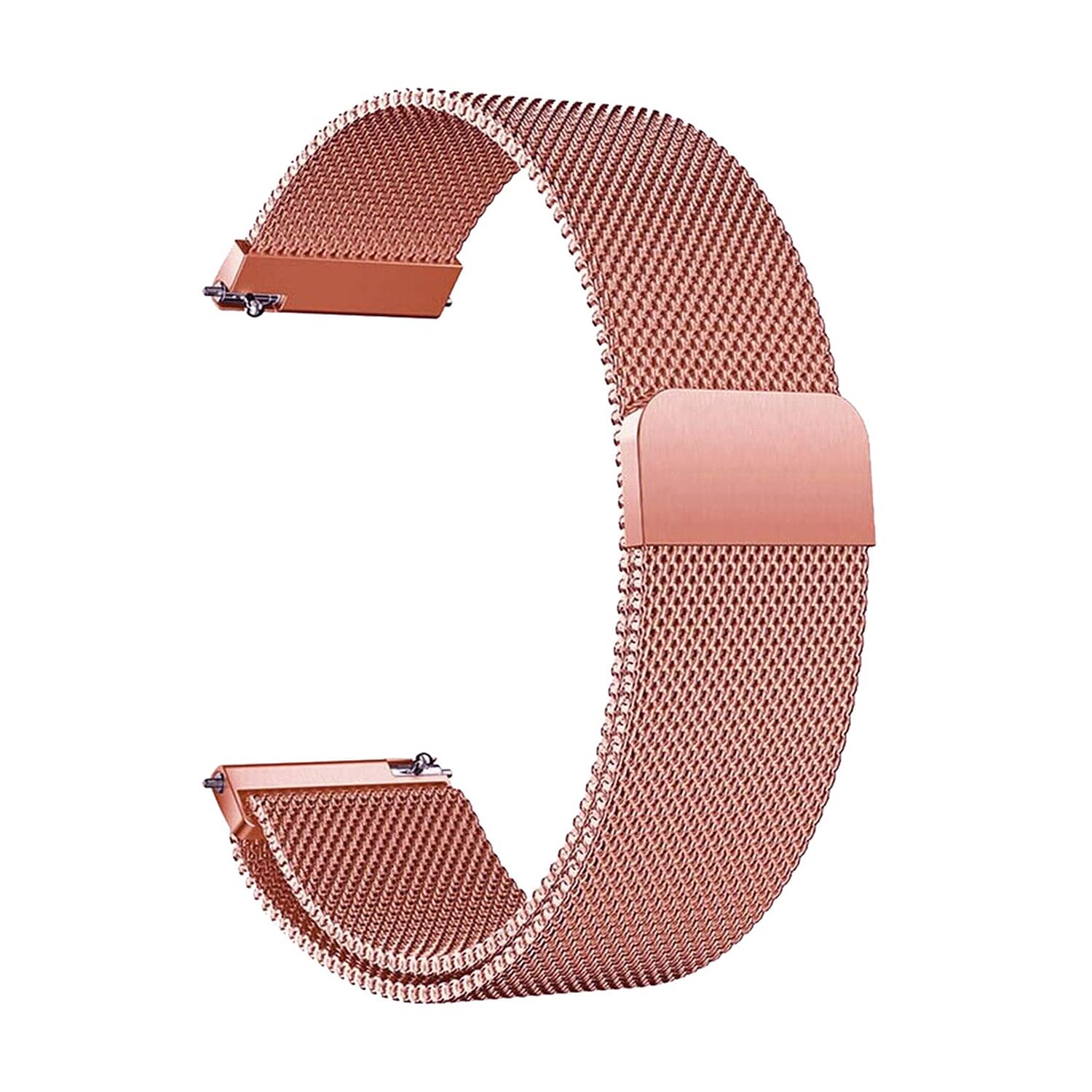 TECHVOR 20 mm Stainless Steel Adjustable Magnetic Strap for Samsung Galaxy Watch (42mm) | Watch 3 (41mm) | Watch 4 (40mm/44mm) | Watch 4 Classic (42mm/46mm) | Watch 5 (40mm/44mm) | Watch 5 Pro (45mm) | Watch Active (40mm) | Watch Active 2 (40mm/44mm) (B0BM66FNZV) Amazon Price History, Amazon Price Tracker