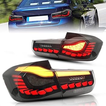 BMW F30 社外テールライト　流れるウインカー BMW 3シリーズ F30 2013-2015年 流れるウインカー テールランプ