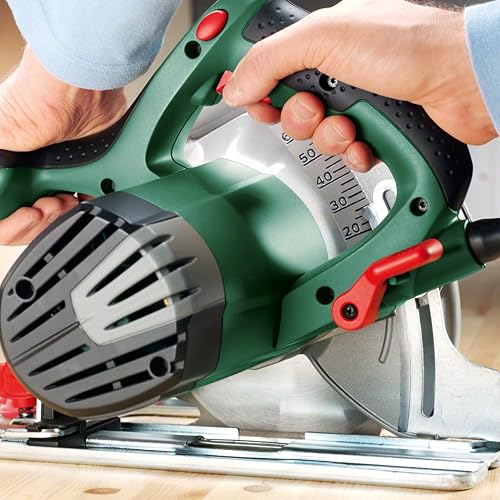 Bosch Pks 66 Af Sega Circolare, Lama, Binario Di Guida, Confezione In Cartone, 1600 Watt, Verde, 46 X 34 X 28.5 Cm, 5.4 Kg - 5
