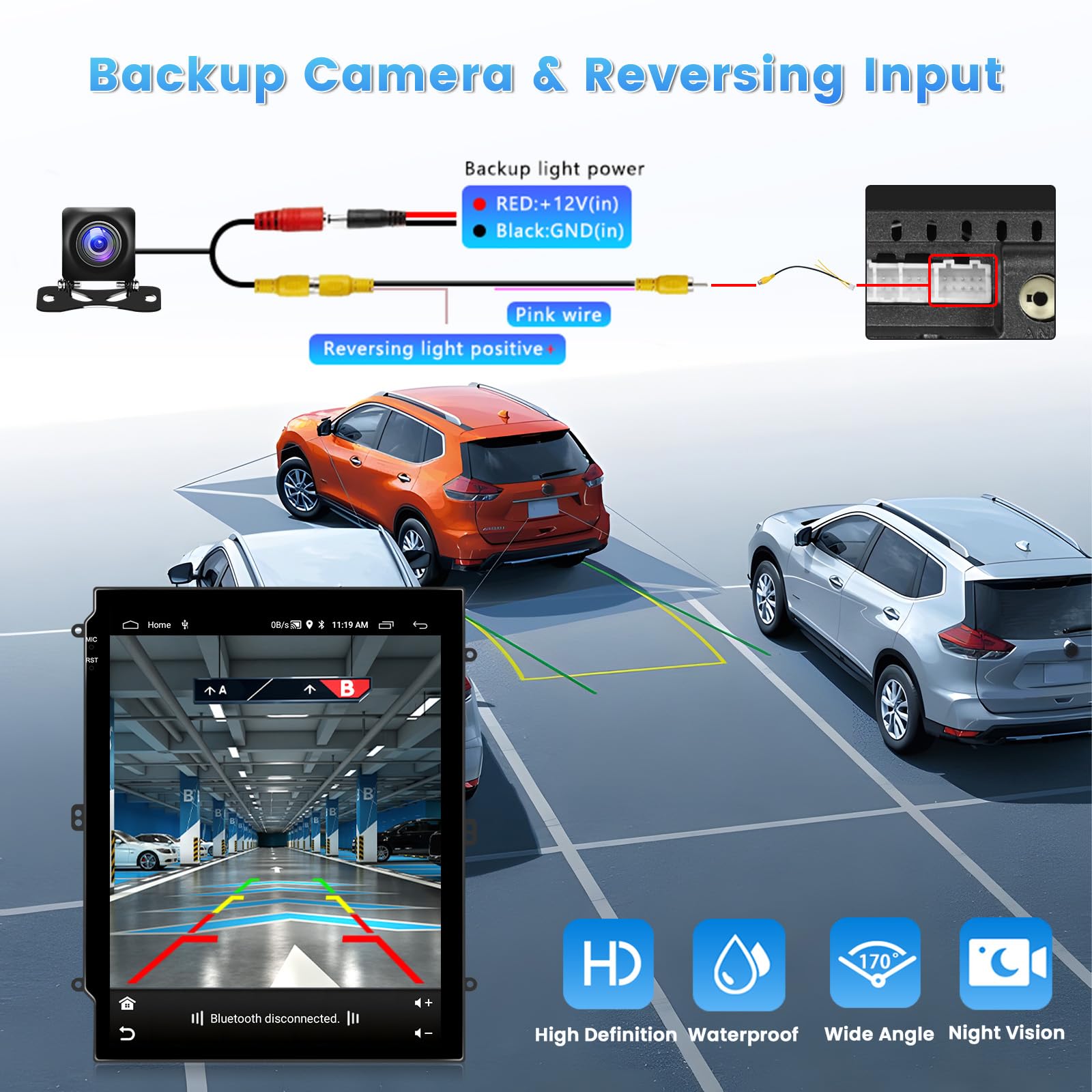 Hikity 2G 64G Autoradio Android 15 Für Opel Insignia Buick Regal 2009-2013 mit Wireless Carplay Android Auto,9.7 Zoll Touchscreen Auto Radio mit GPS Navi Bluetooth WiFi RDS FM SWC MIC Rückfahrkamera