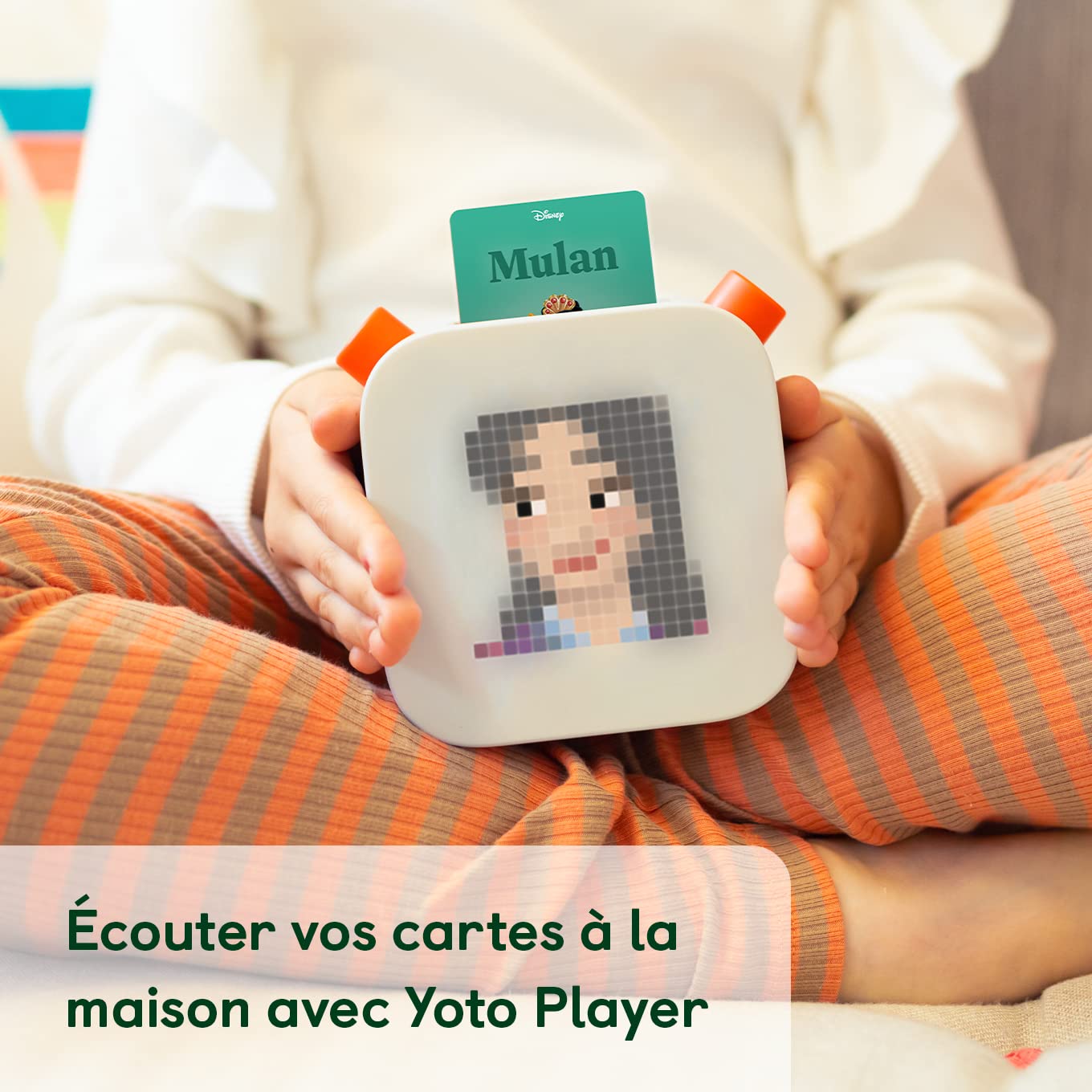YOTO Mulan Disney - Libro de audio para niñas y niños (5 años y más) - Tarjeta reproductor Mini | Altavoz interactivo para niños
