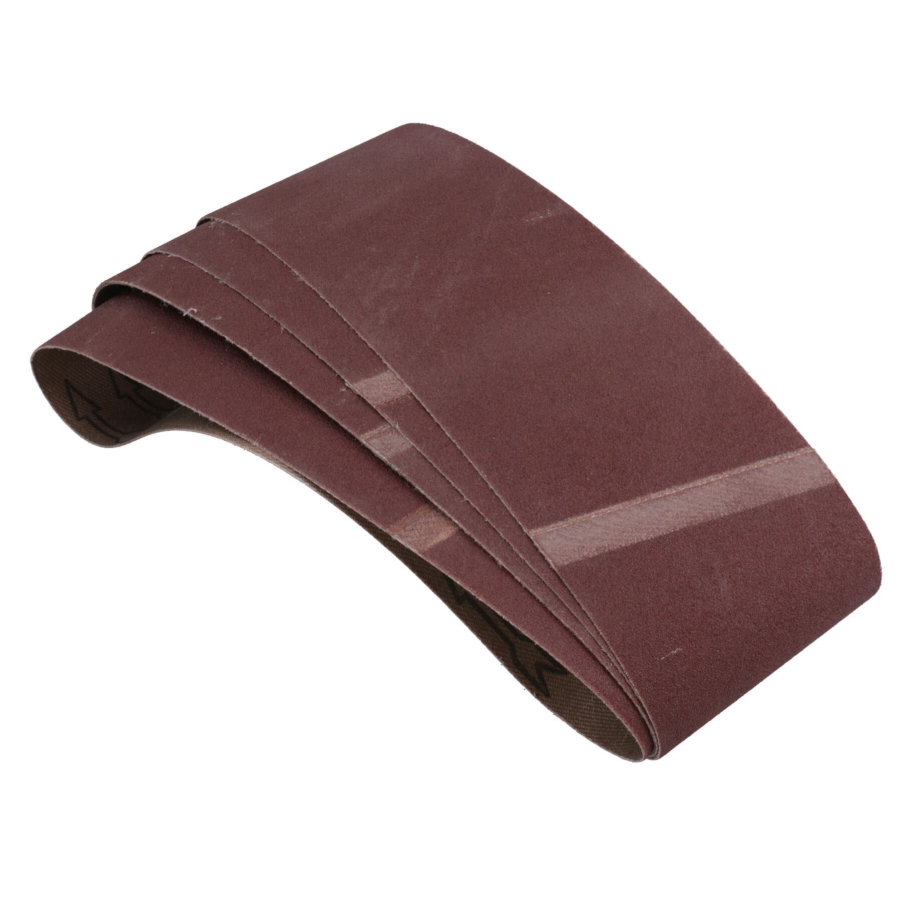 Lot de 25 disques abrasifs à bande abrasive, grain 120, 75 mm x 533 mm