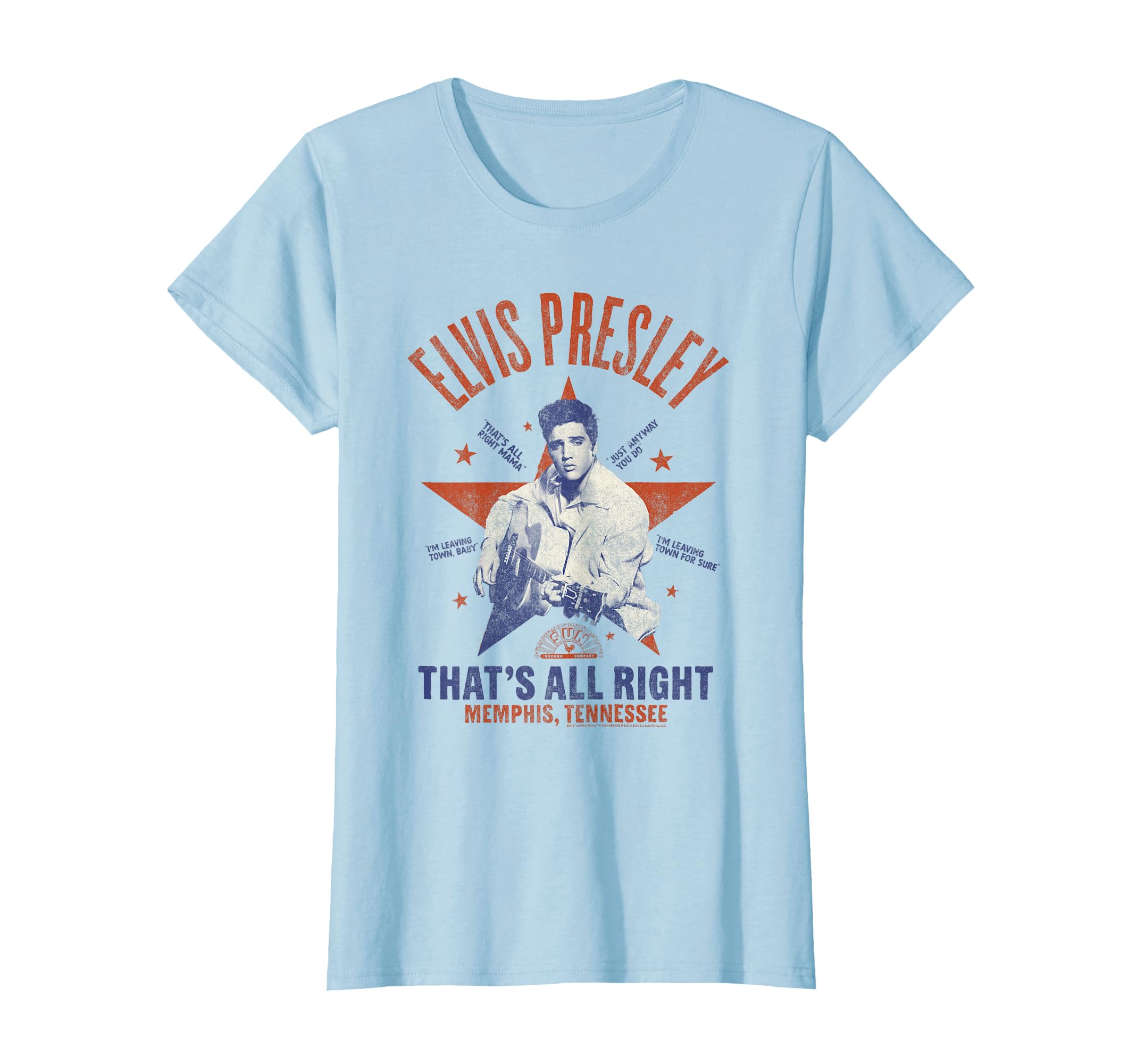 エルヴィス・プレスリーTシャツ Amazon | Sun Records X エルヴィス・プレスリー That's All Right T