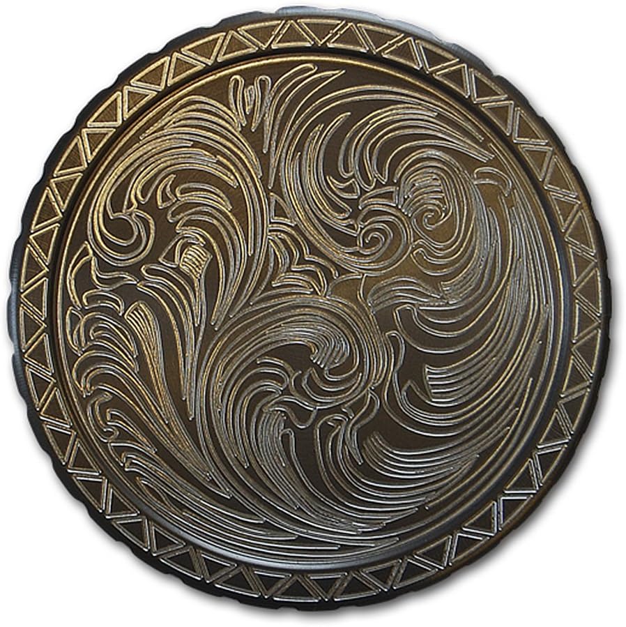 Engraved snuff lid Plain Scroll