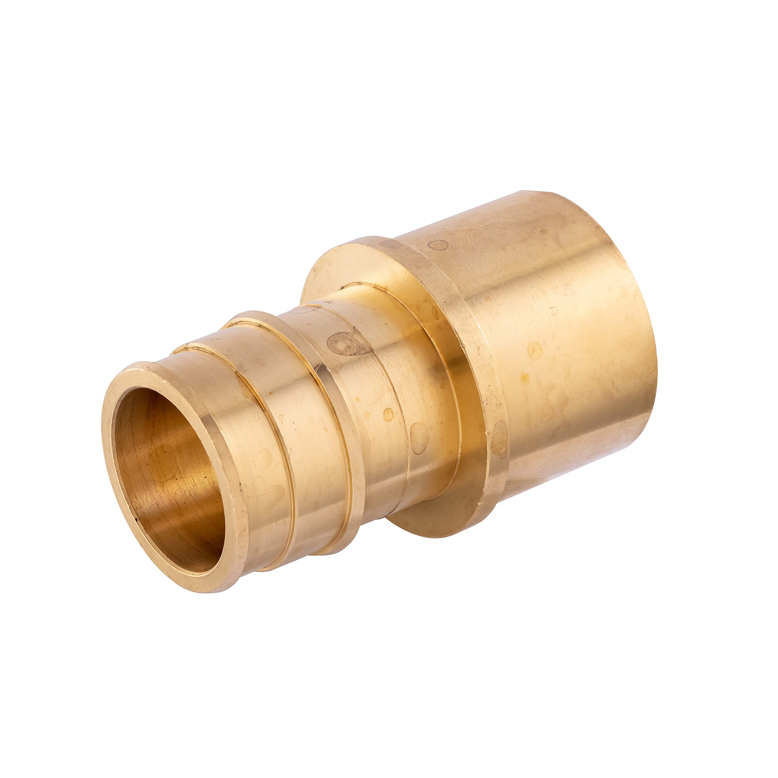 EFIELD Pex A Expansion Full Flow Brass Fitting 3/4 "x 3/4" Adaptador de sudor macho (dentro del tubo de cobre), F1960 sin plomo, 5 piezas