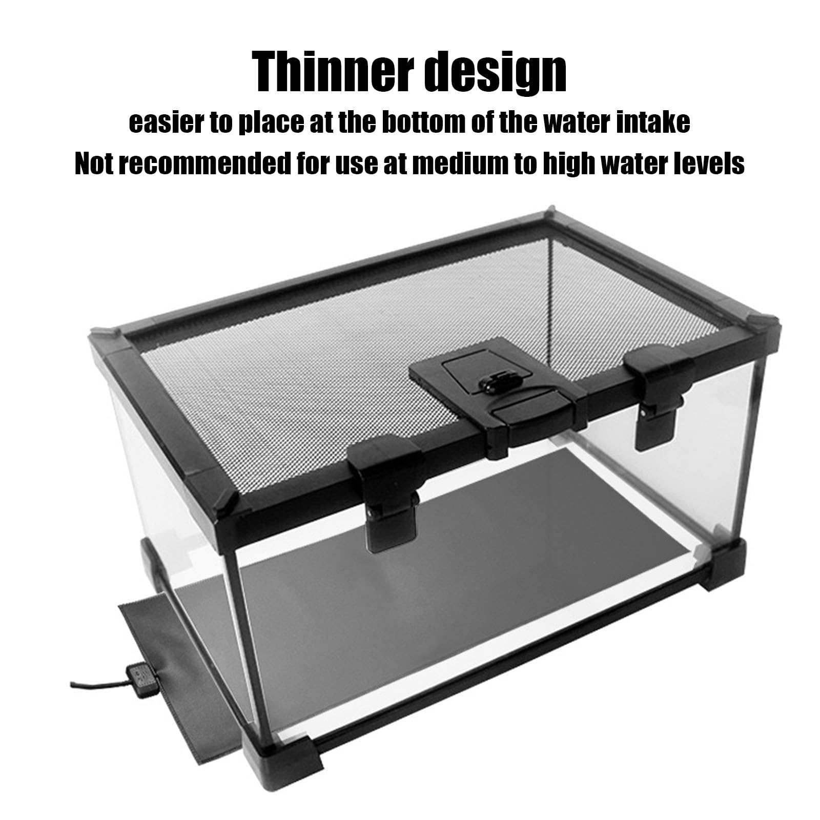 Wärmestuft Reptil Pflanze Garten Pflanze Heizung Unterlage Propagator, Für Schildkröten, Eidechse, Frosch Und Andere Reptilien 20 * 45cm(25W)