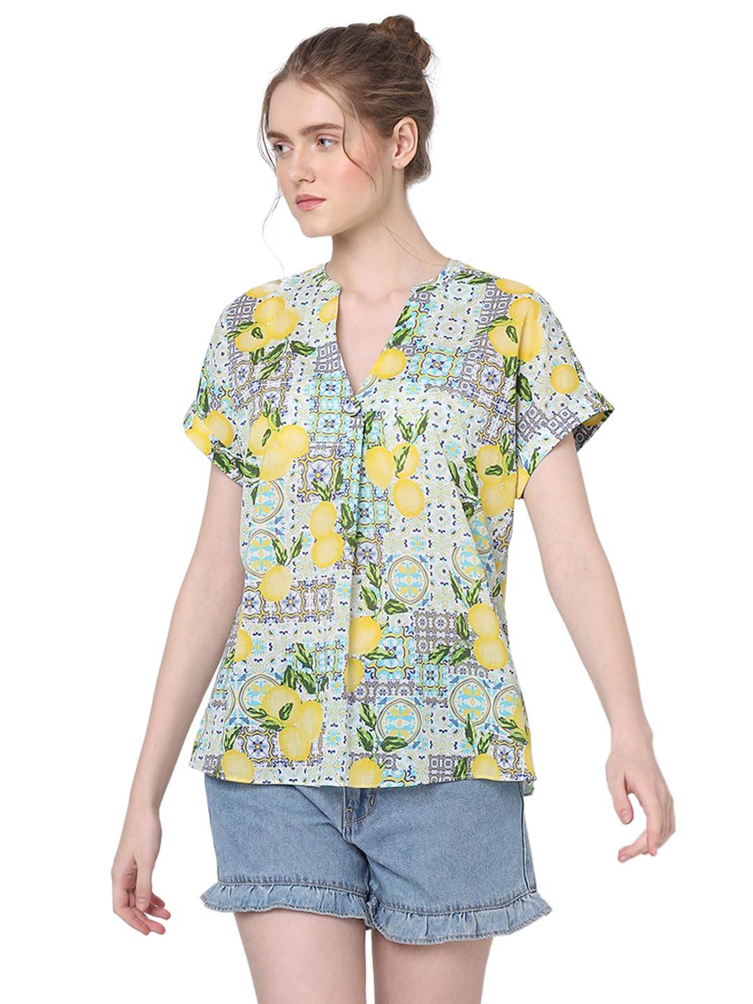 VERO MODAWomen's Regular Fit T-Shirt