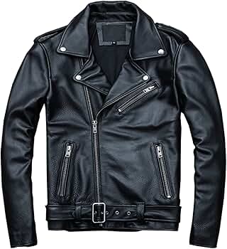 シングルライダースジャケット X-MEN 革ジャン レザージャケット Amazon | [Xpciaga] 牛革 革ジャン メンズ カウ レザージャケット 本革