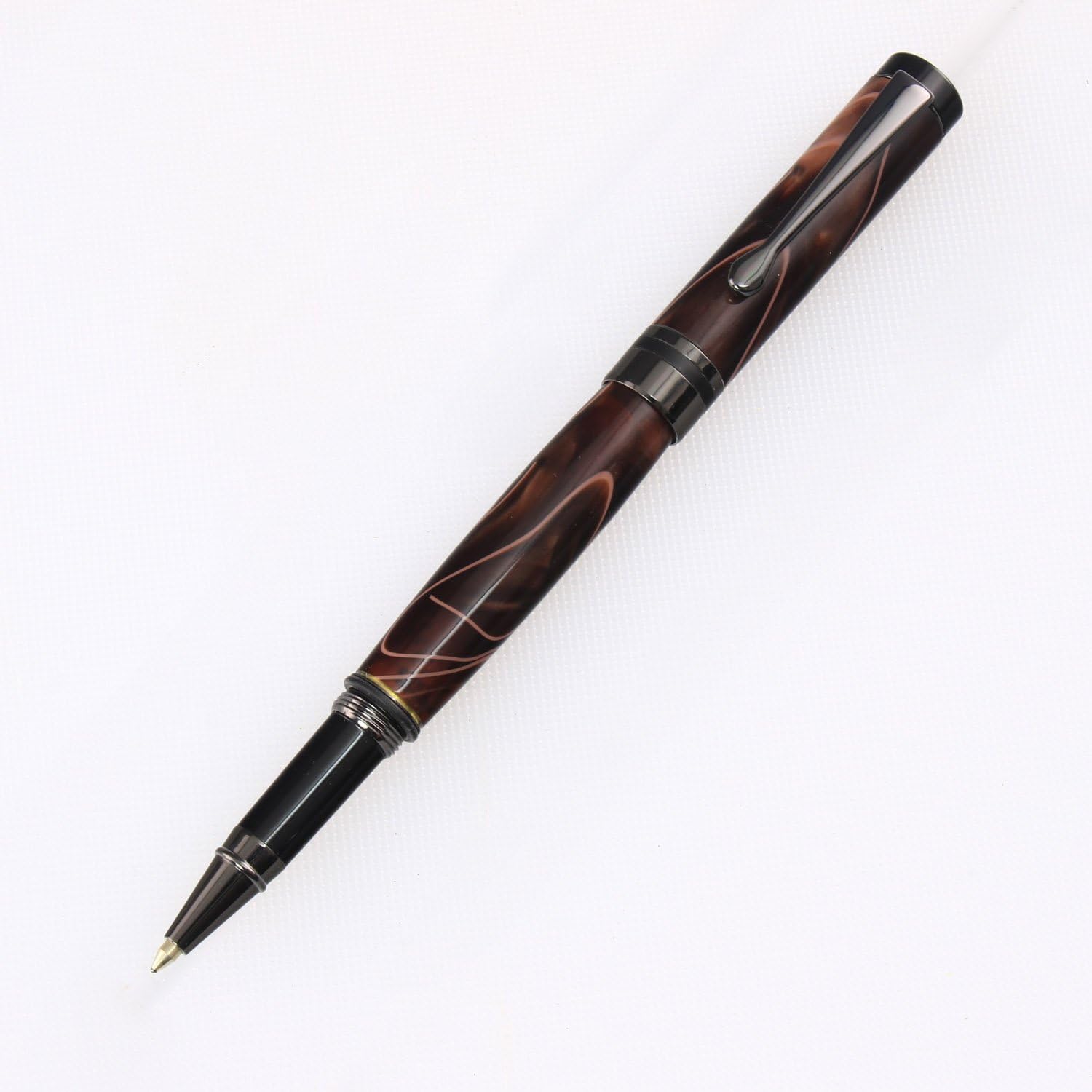 Legacy Woodturning, Classic Roller Ball Pen Kit - Gun Metal, 6 Pack