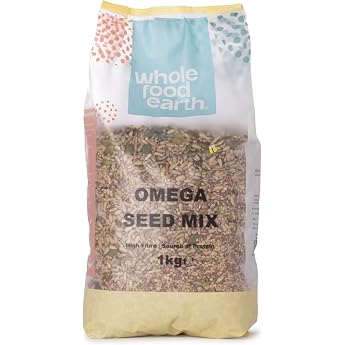 Wholefood Earth Omega Seed Mix GMO Free 1 kg - Vegan Protein Source