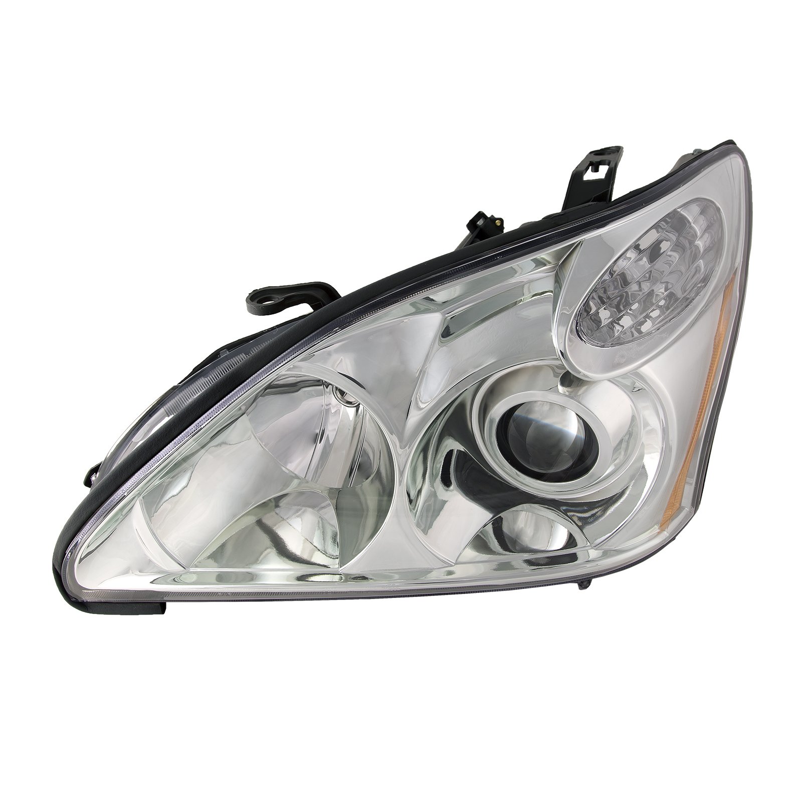 Chrome Housing HID Headlight For 2004-2006 Lexus RX330 Japan Built - Left Driver Side Headlamp