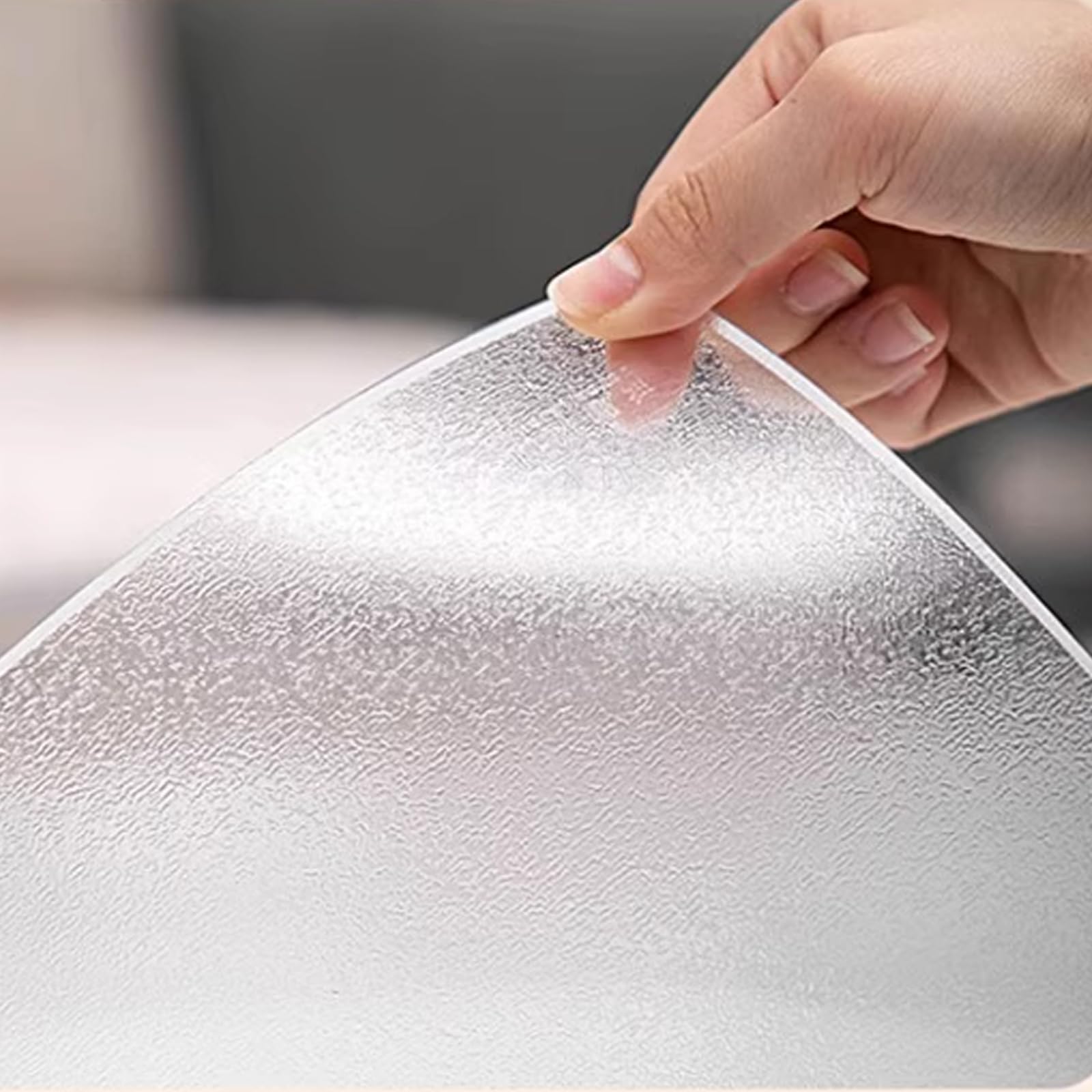 Protector de mesa transparente, tapete de vinilo transparente lavable para cocina y comedor, 40 x 160 cm, película protectora duradera para escritorio