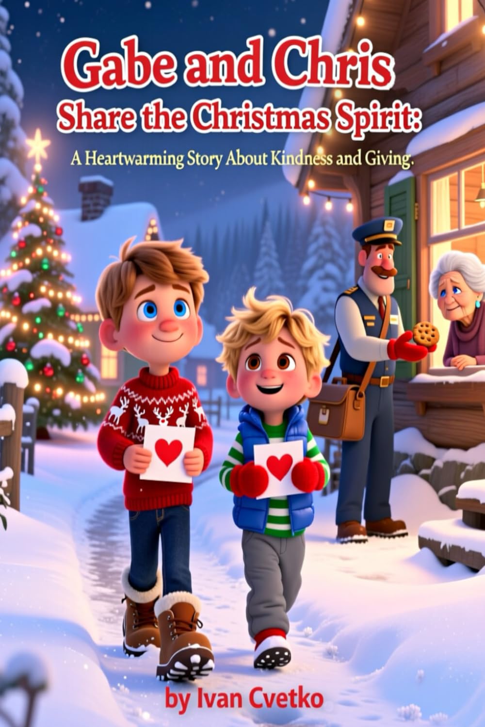 Gabe and Chris Share the Christmas Spirit: A Heartwarming Story About Kindness and Giving (Gabe and Chris Stories)