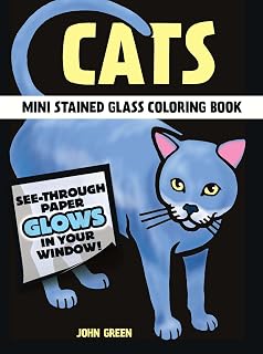 Little Stained Glass Coloring Dover