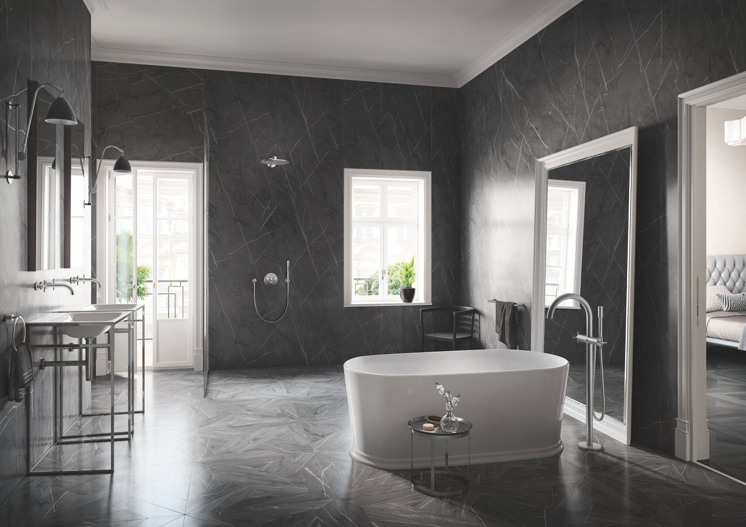 Grohe 27 074 DC0 27074DC0-Rainshower Soporte De Ducha,