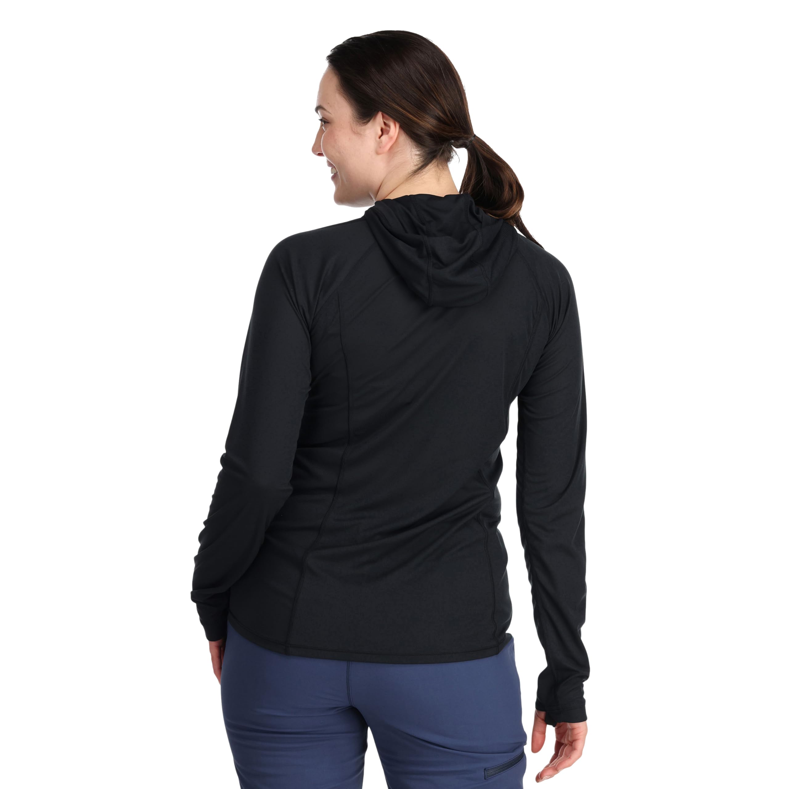Outdoor Research Women's Echo Hoodie Quick Drying Active Hooded Sweatshirt