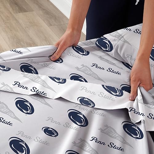 Miniatura 63 de Northwest NCAA Alabama Crimson Tide Juego de sábanas Queen Alabama Crimson Tide,Michigan Wolverines,Ohio State Buckeyes,Penn State Nittany