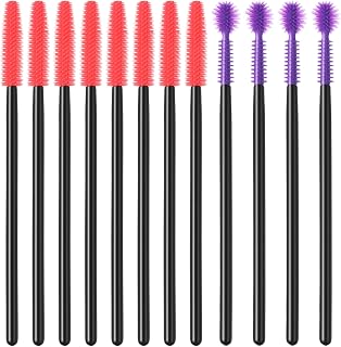 12 PCS Silicone Nook and Cranny Brush Crevice Cleaning Brush Set, 2 Styles Reusable Crevice Cleaning Tool for Sewing Machine, Keyboard, Small Spaces, Pink Purple
