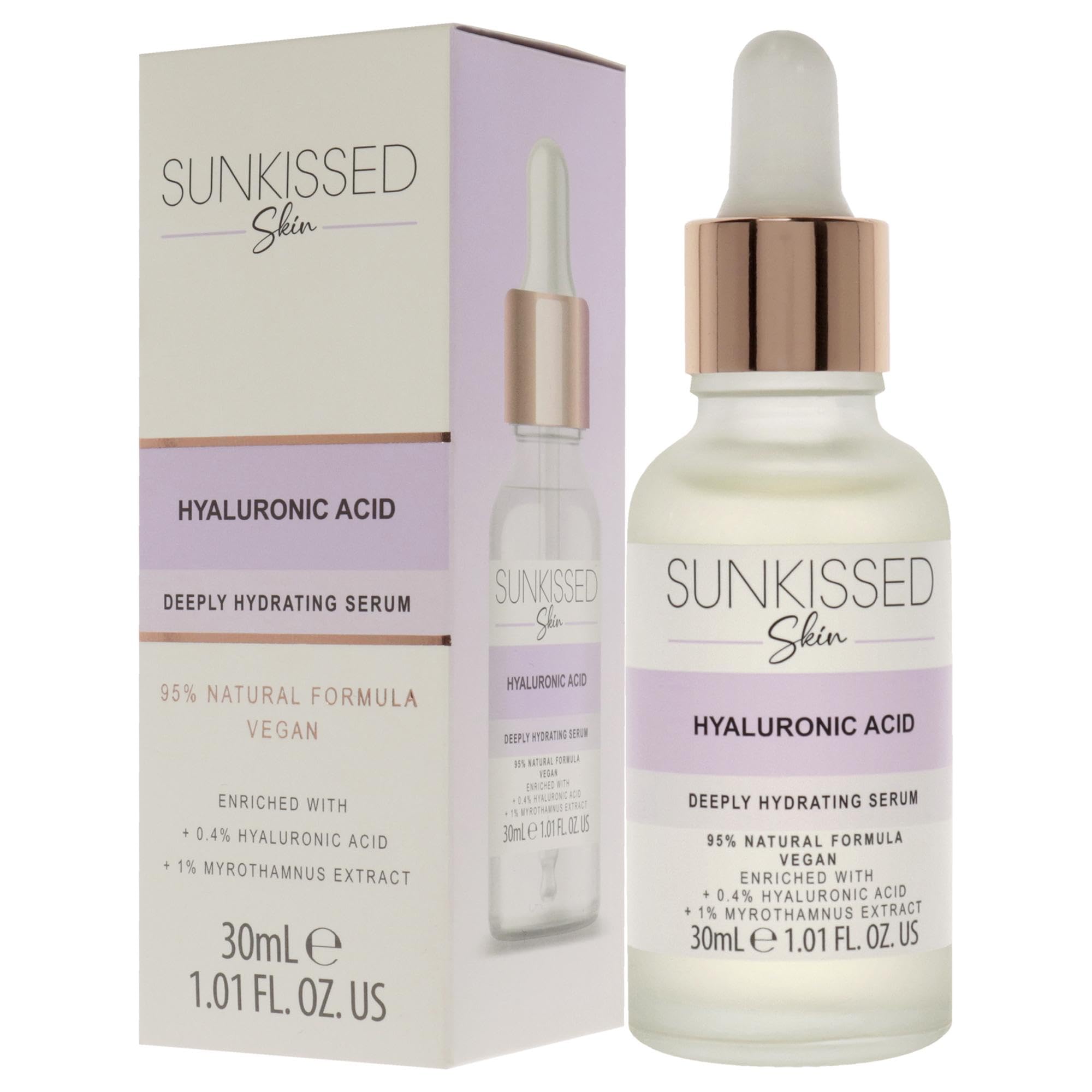 Amazon.com: Sunkissed Hyaluronic Acid Serum by Sunkissed for 