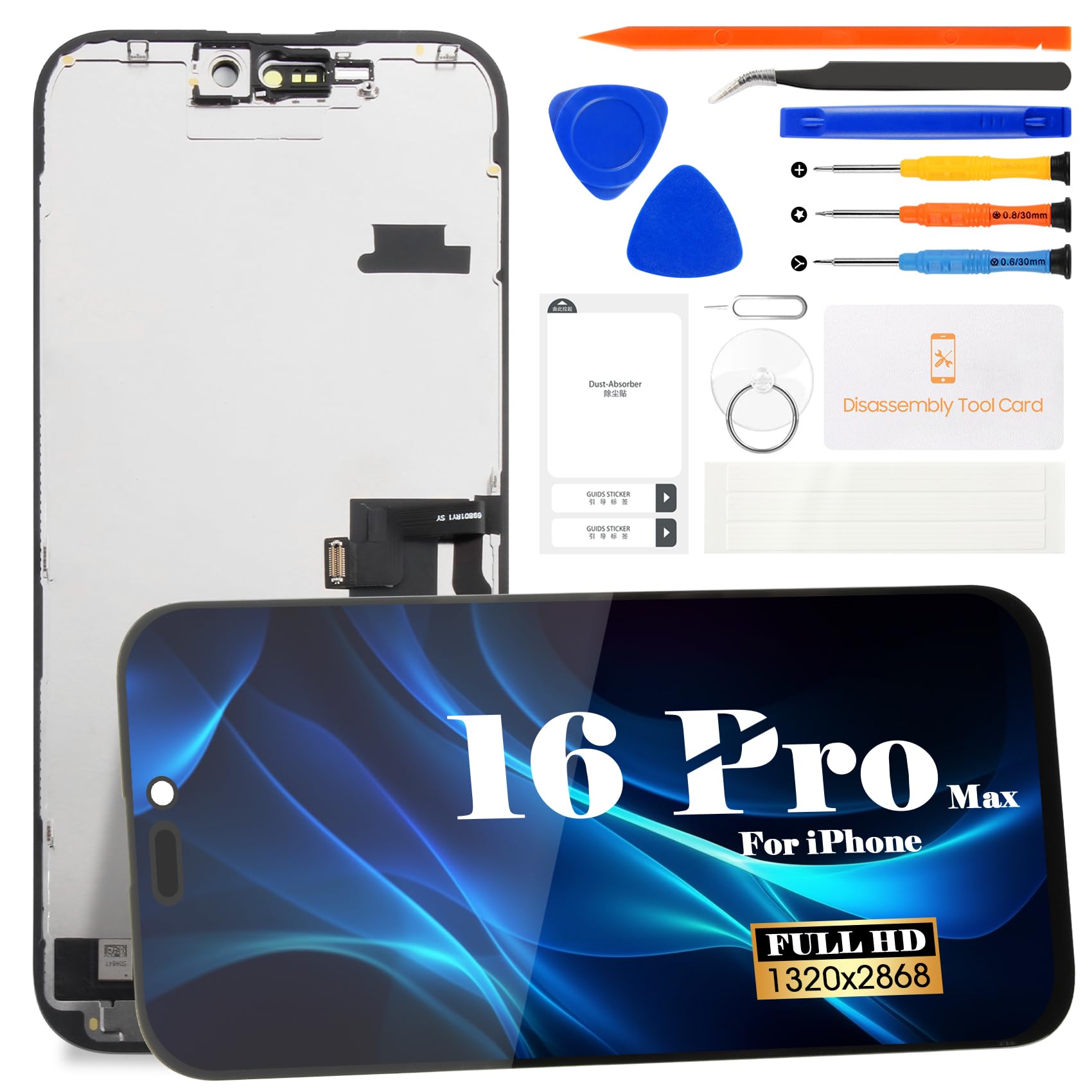 IPHONE 16 PRO (A3083 A3292 A3294 A3293) CAPTEUR DE PROXIMITÉ OUTILS