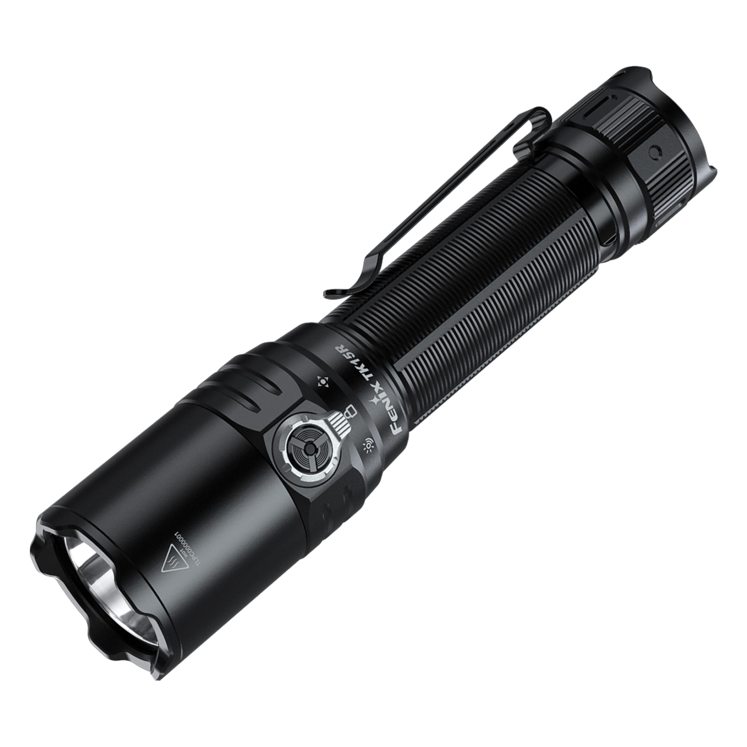 Fenix TK15R Rechargeable Security/Outdoor Torch with Iris-X Adaptive Light Control | 3200 Lumen | 490m | 68 Hrs Max | Auto Adjusting Light Control | Toggle Switch Function Selector | IP68