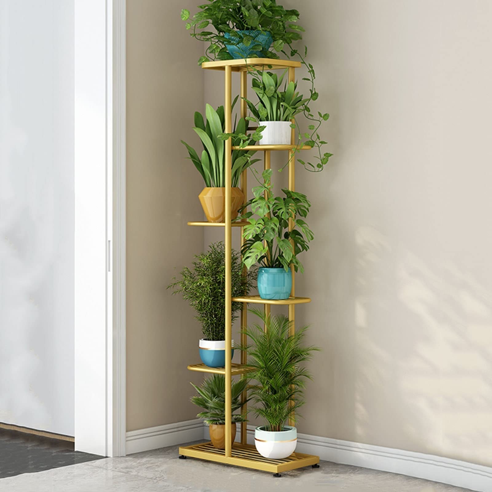 Support de pot de fleurs en fer pour sublimer le balcon et le salon