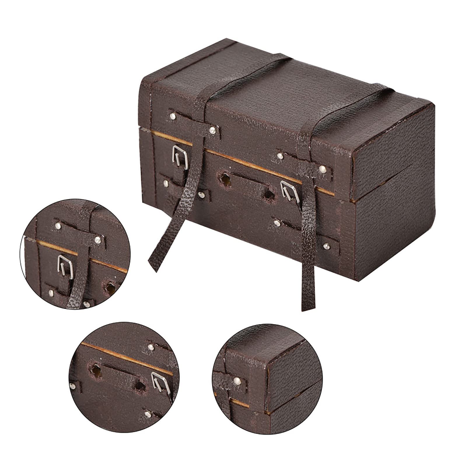 1:6 Mini valise de simulation miniature pour maison de poupée sac à main tissé rétro/modèle de bagage à main/accessoires de meubles bjdob11blythegsc/jouet de bureau - France 1:6 Mini valise de simulation miniature pour maison de poupée sac à main tissé rétro/modèle de bagage à main/accessoires de meubles bjdob11blythegsc/jouet de bureau - France